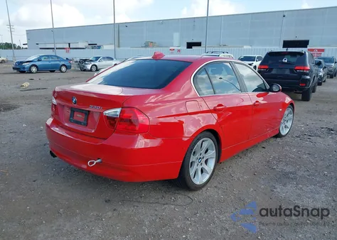 2006 BMW 330I из США, поврежденный, VIN WBAVB33506KS36618